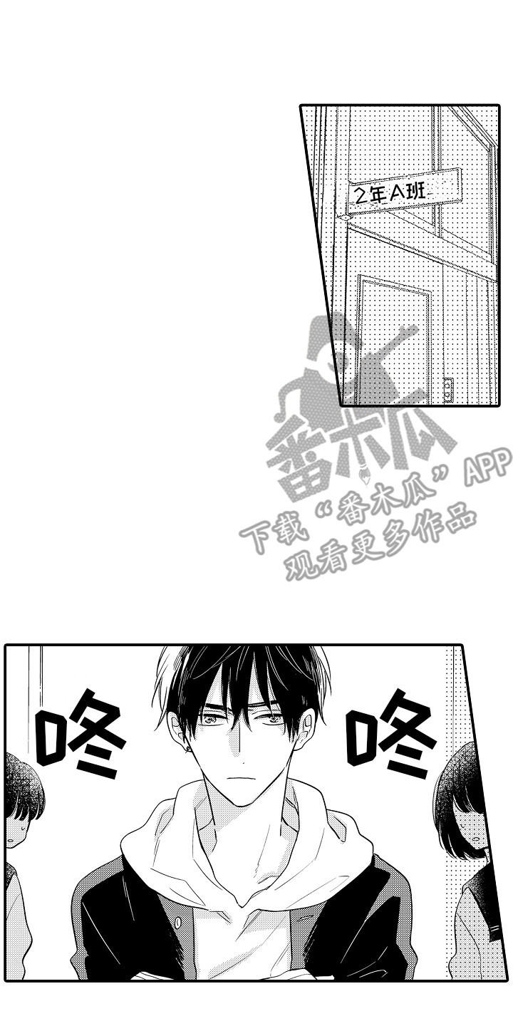 我的讨人厌前辈无挡版漫画,第7章：吓一跳1图