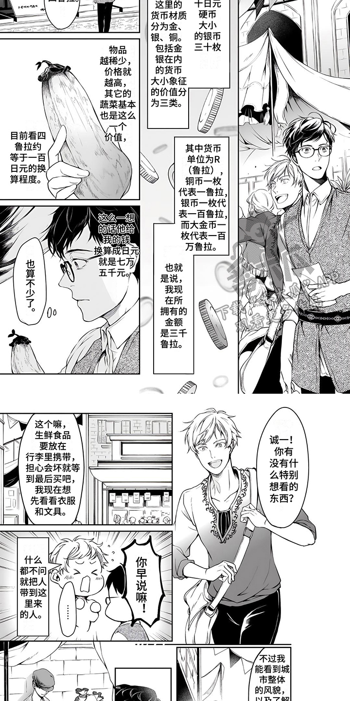 异世界社团充满爱的冒险漫画,第5章：买东西4图