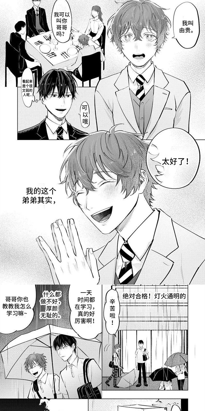 不懂爱的年龄选择了婚姻漫画,第1章：天真的家伙5图