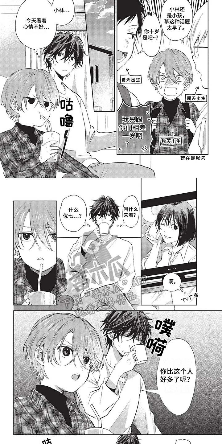 温馨的兄弟俩 漫画在线观看漫画,第16章：友情巧克力2图