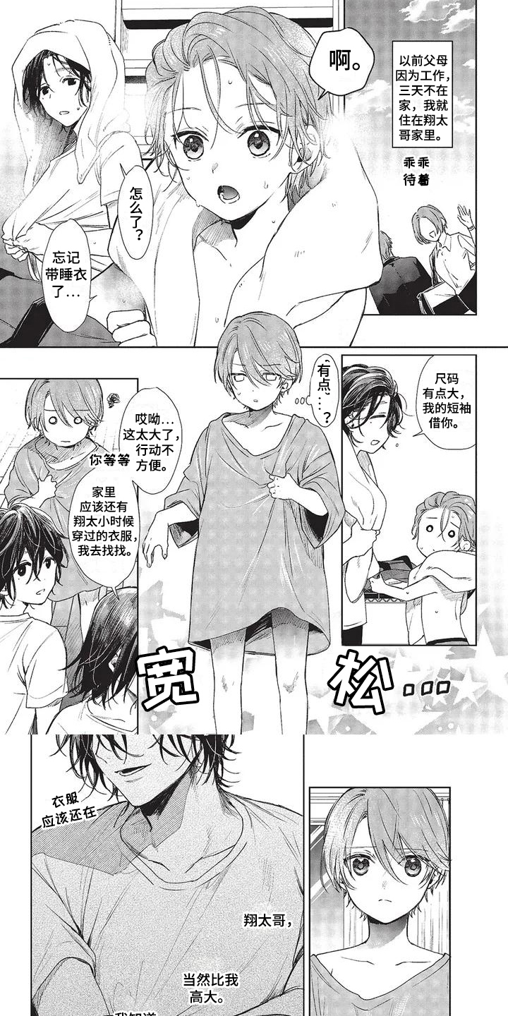 温馨的兄弟俩 漫画在线观看漫画,第2章：间接接吻1图