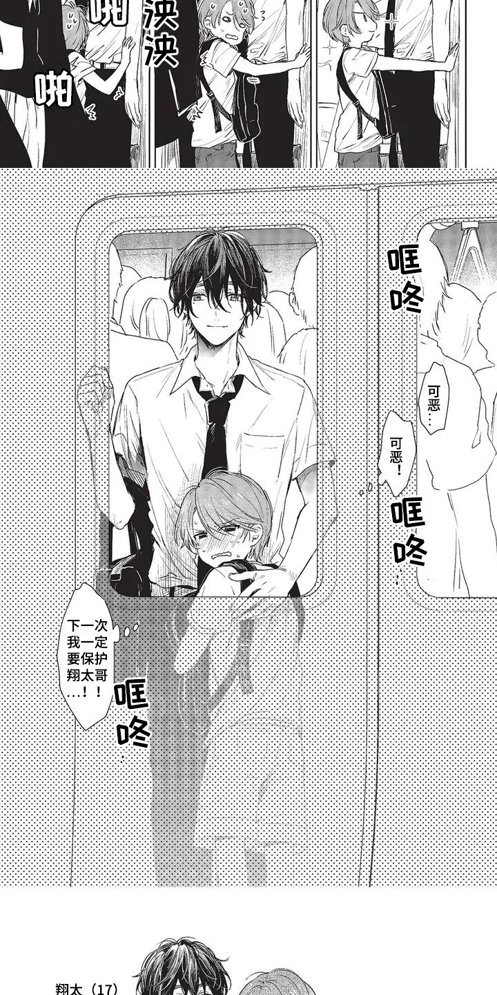 兄弟俩温馨的时光漫画,第1章：翔太哥3图