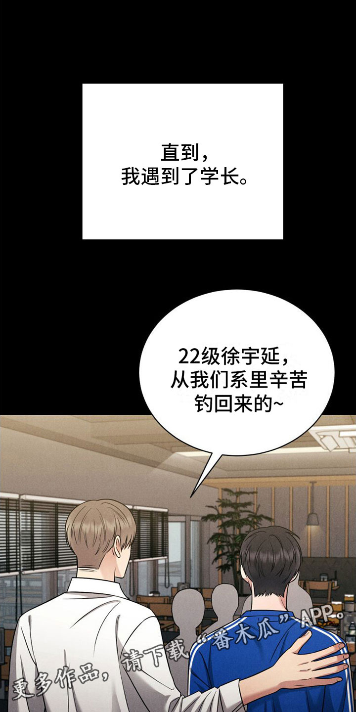 强制心理暗示漫画,第10章：喜欢学长1图
