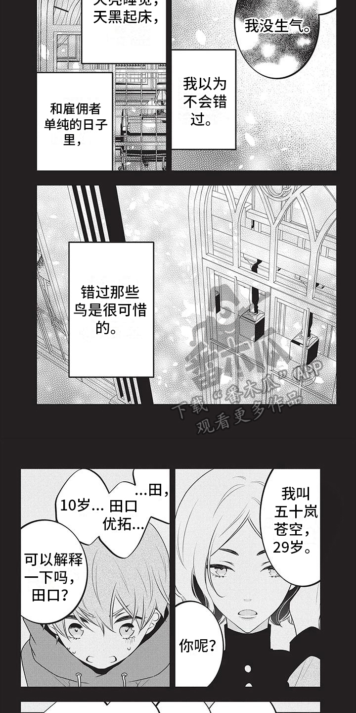 午夜情深简谱漫画,第22章：牢笼的鸟4图