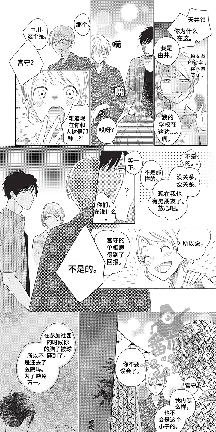 颜色只因你而美漫画,第13章：心意1图