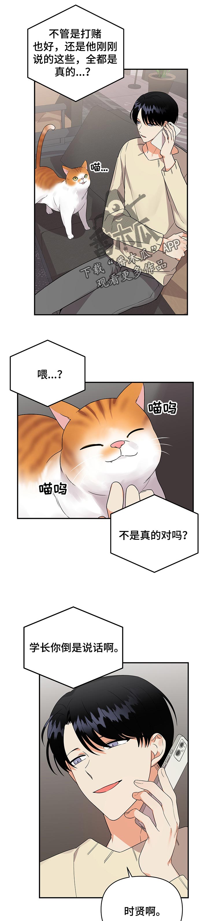 离不开我的人漫画,第59章：打架2图