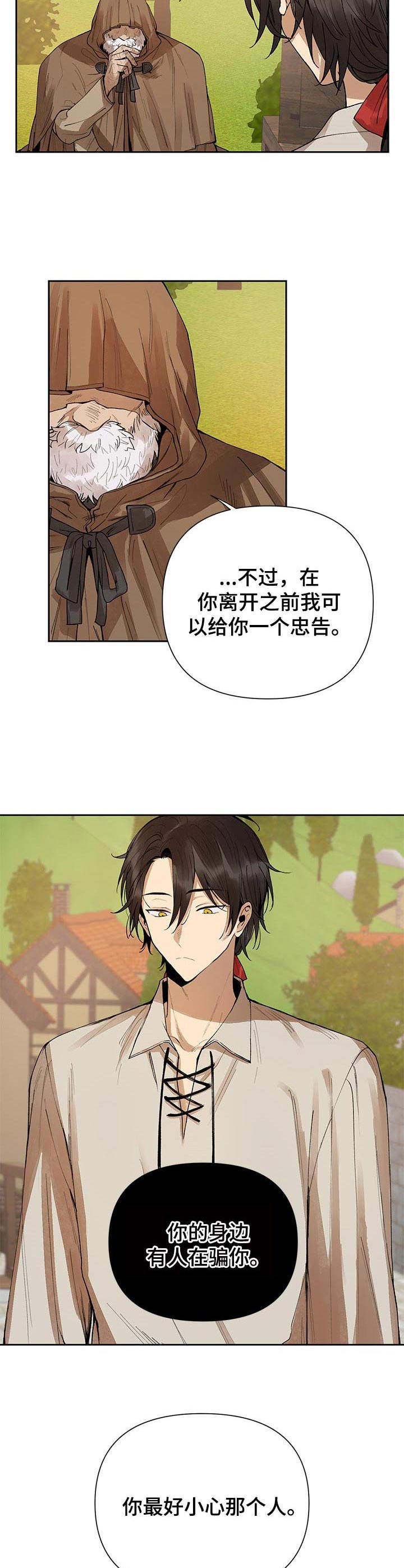 敌国将军与皇帝纯爱小说漫画,第1章：占卜的忠告4图