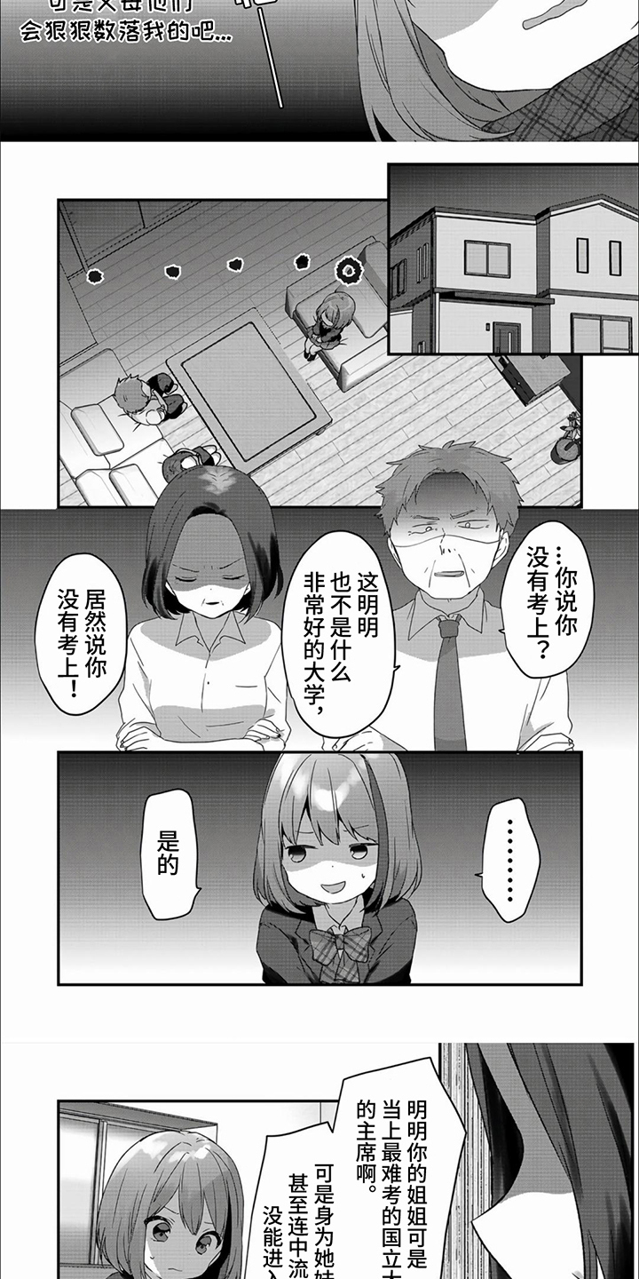 姐姐的治愈漫画,第1章：落榜5图
