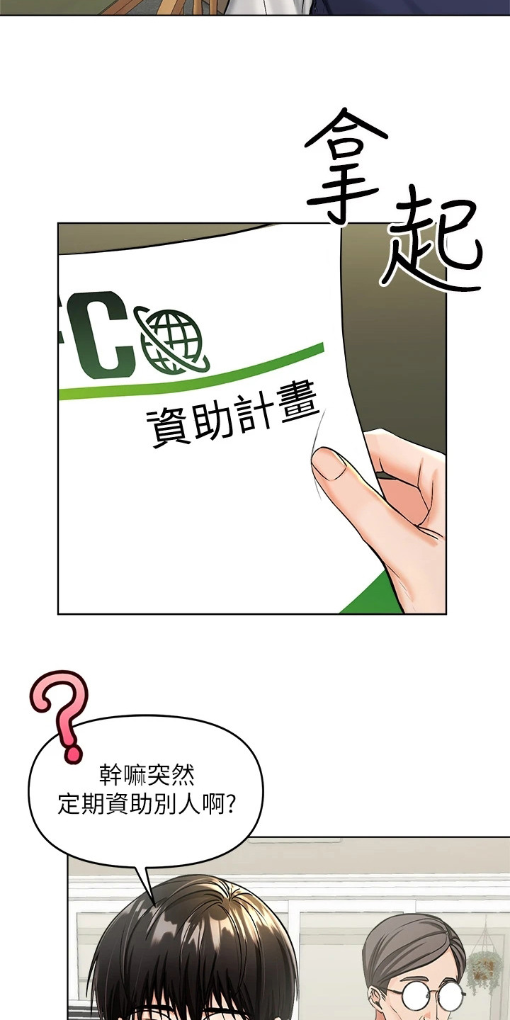 请多多照顾我漫画,第1章：资助人3图
