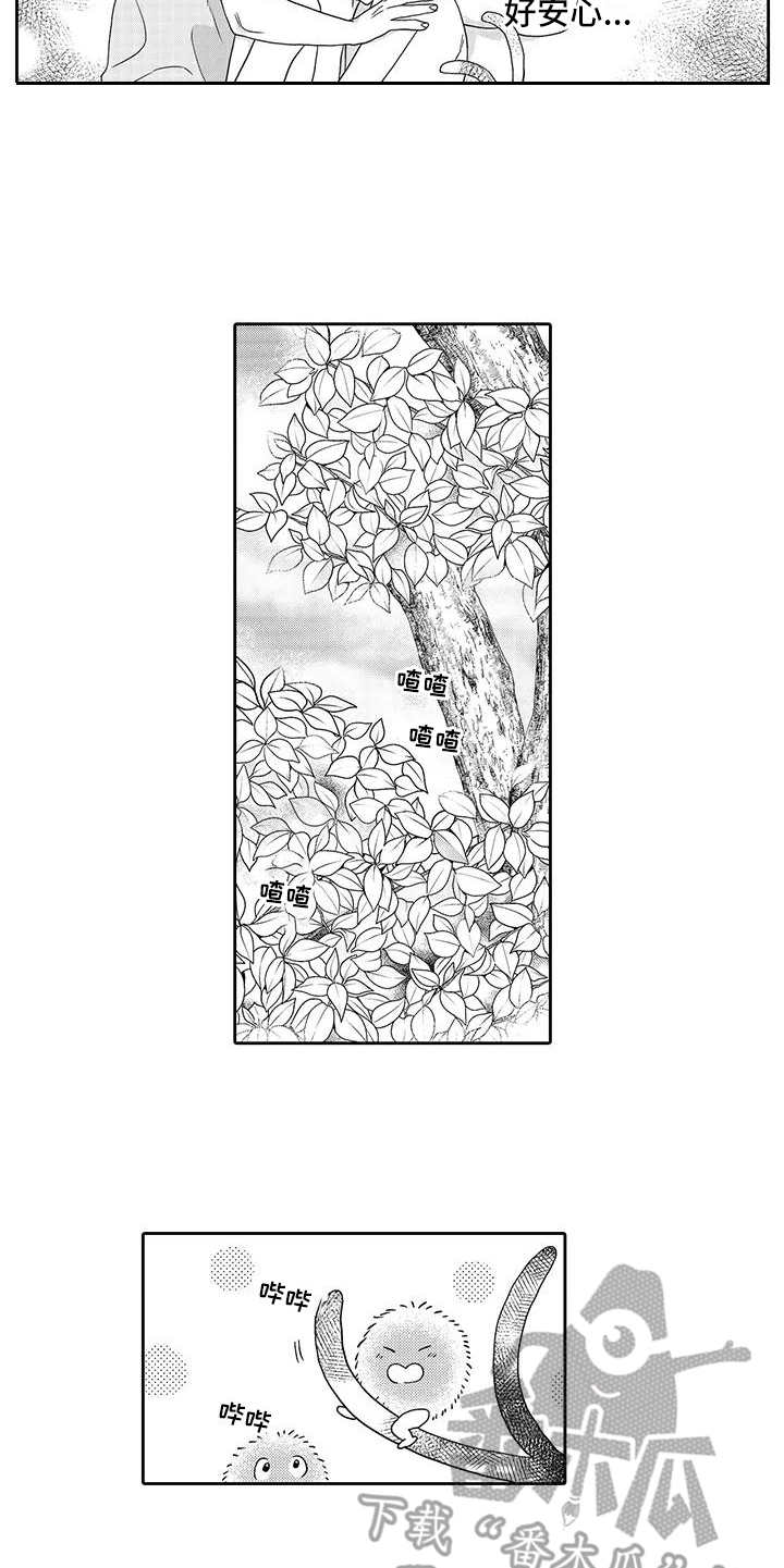 山神是什么样子图片漫画,第9章：安心5图