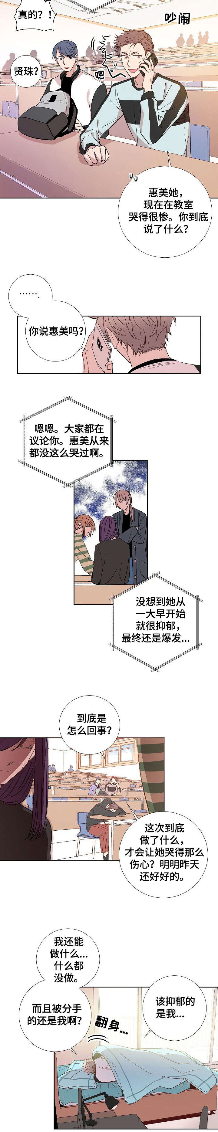 封尘大陆漫画,第1章：分手5图