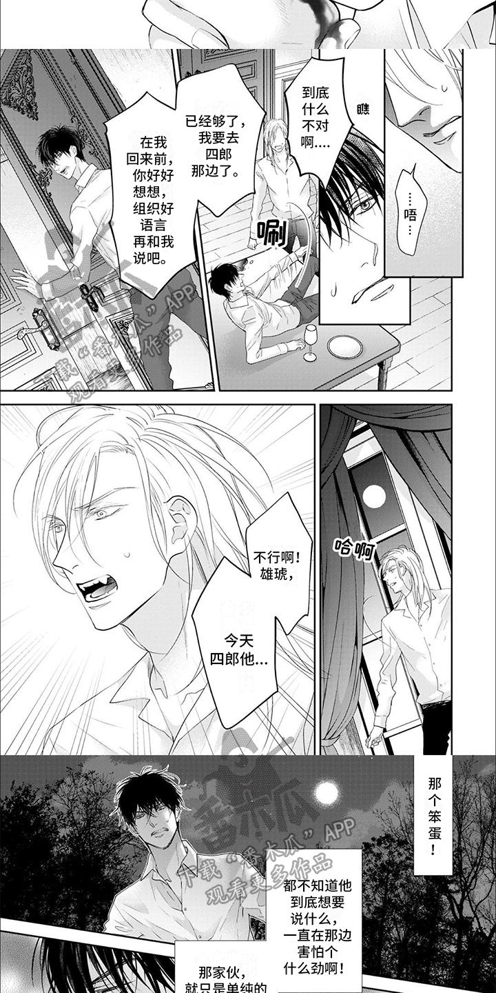 吸血鬼的情人漫画,第12章：危险5图