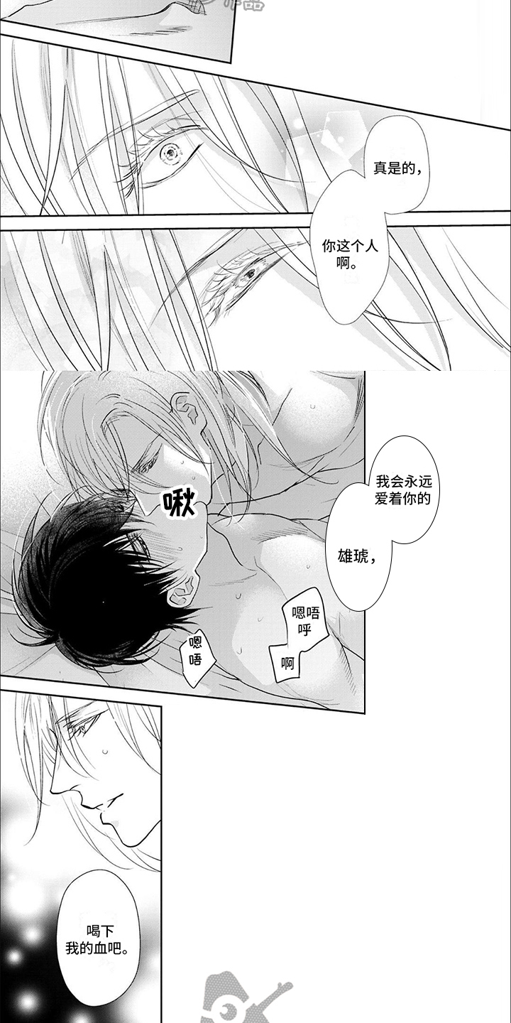 吸血鬼的情人漫画,第14章：永恒的伴侣【完结】4图