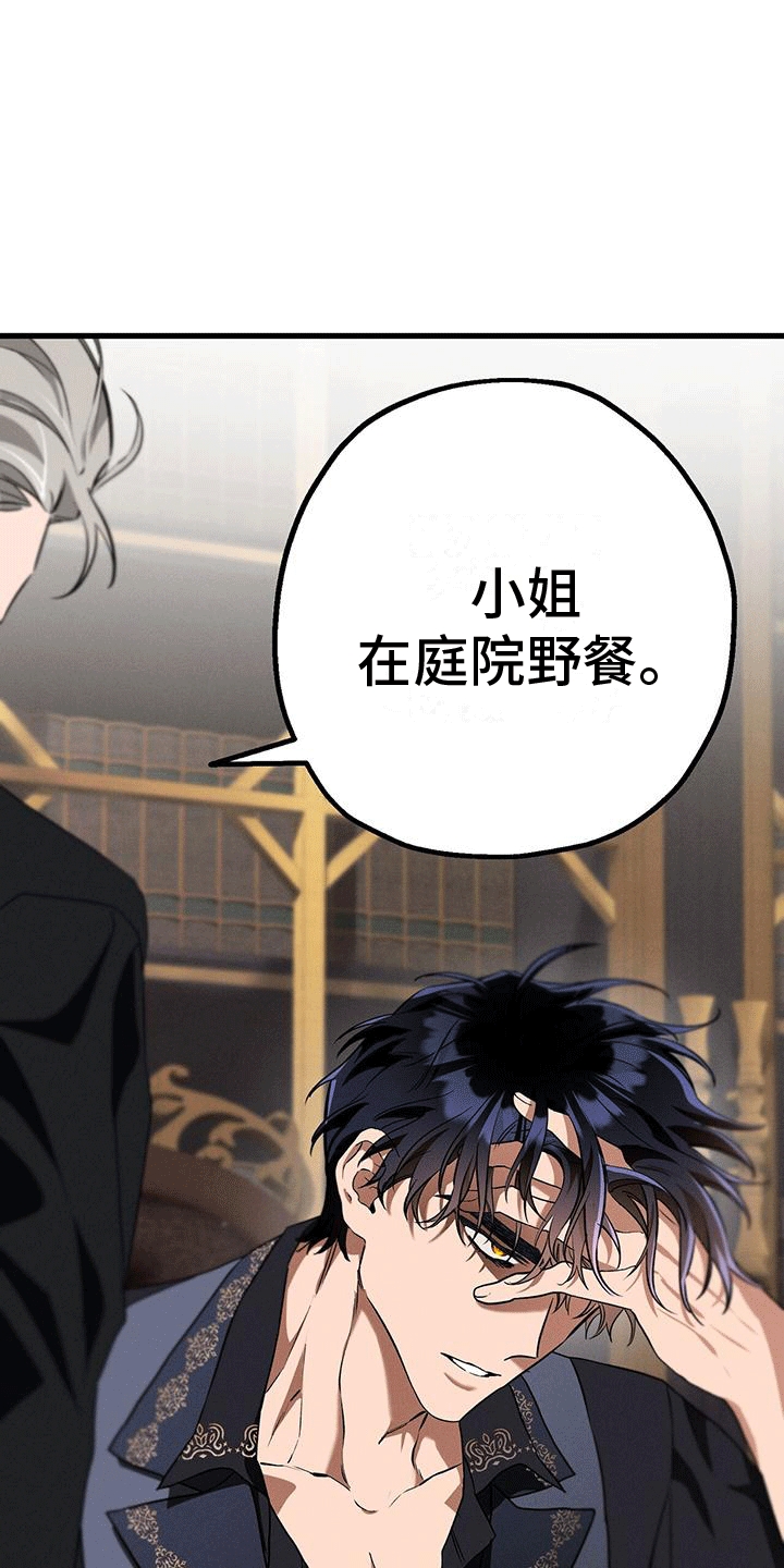 城堡里的野兽解说漫画,第28章：庭院师1图