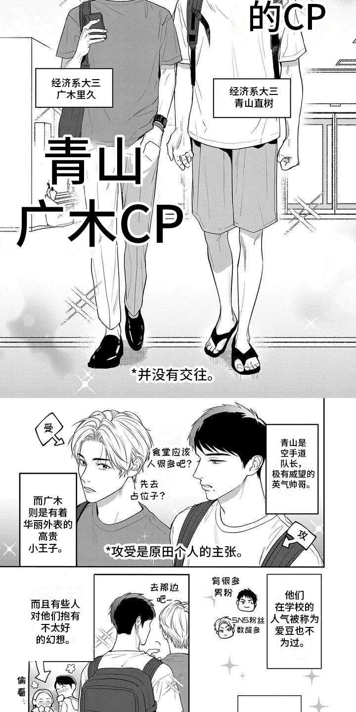 单推男友漫画,第1章：最爱CP4图