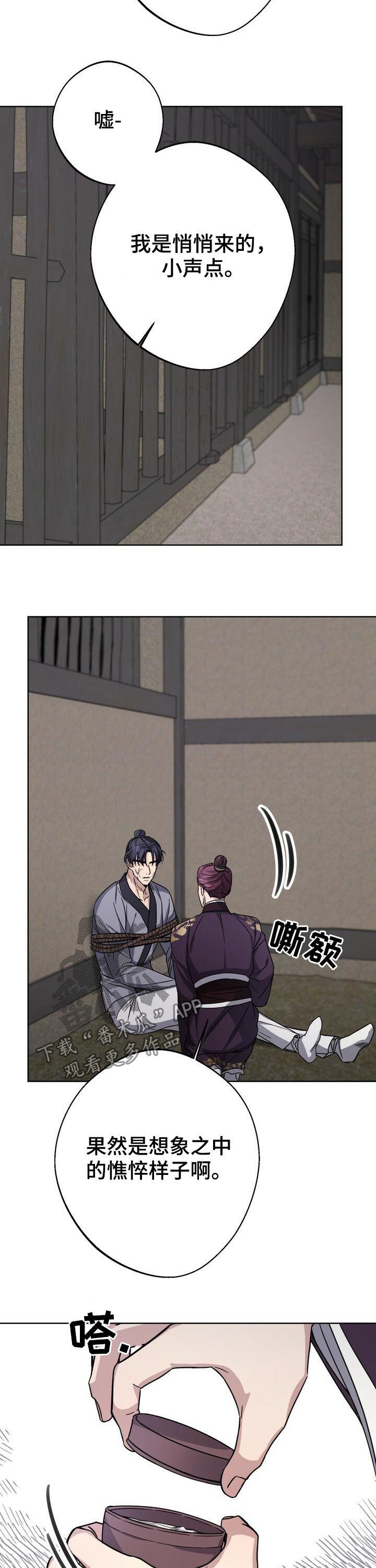 王权100天漫画,第33章：悄悄探监3图