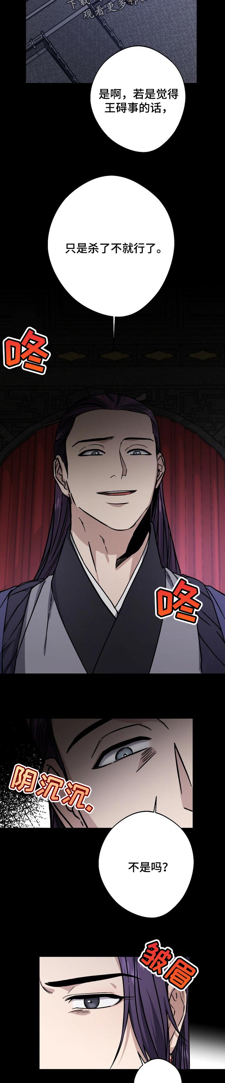 王权富贵全篇漫画,第55章：看不惯4图