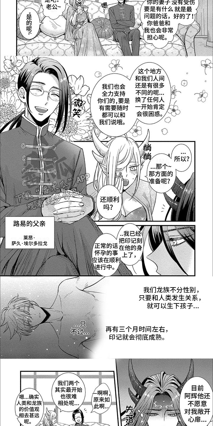 龙王妻子怎么称呼漫画,第8章：毒酒3图