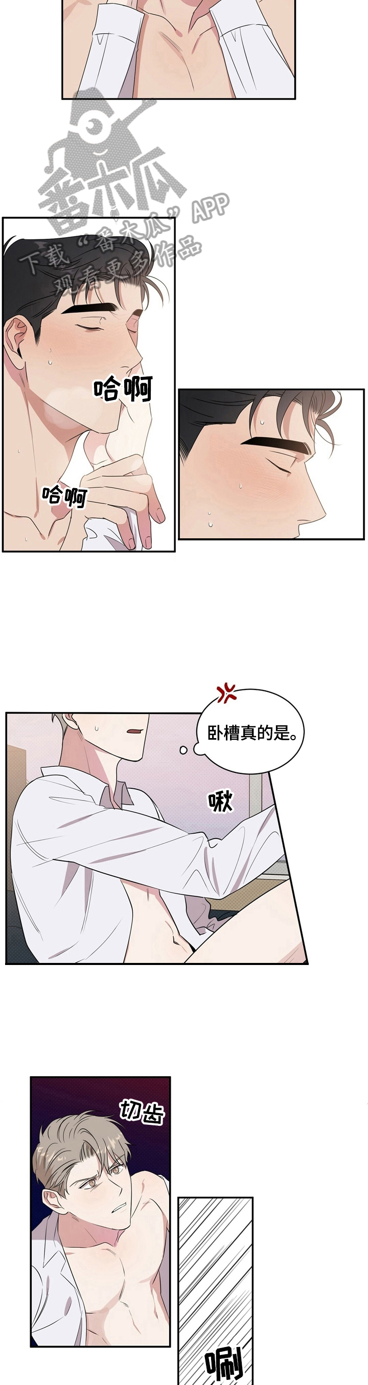 你工作过程中所体现的价值观行为亮点是什么漫画,第5章：来真的3图