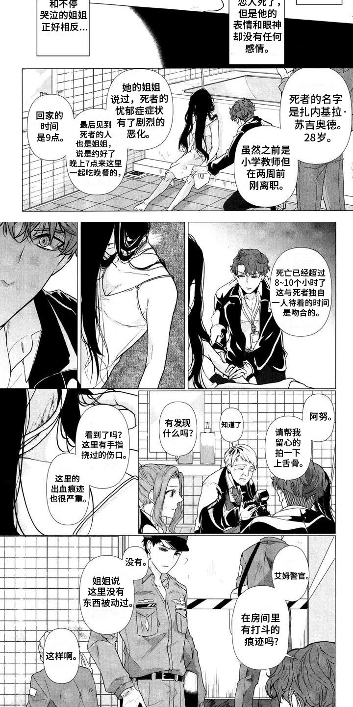 死亡迷宫怪物坦克漫画,第2章：他杀5图