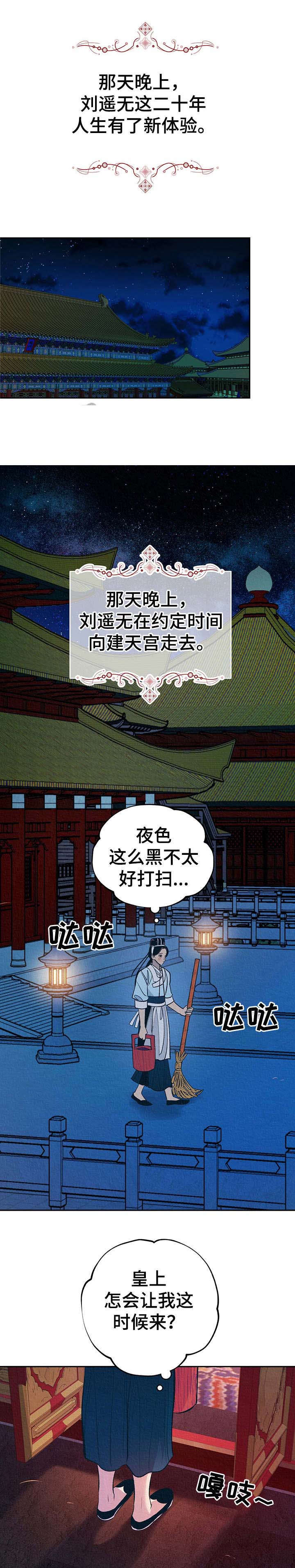 皇帝秘闻漫画免费看16话漫画,第5章：夜晚召见5图