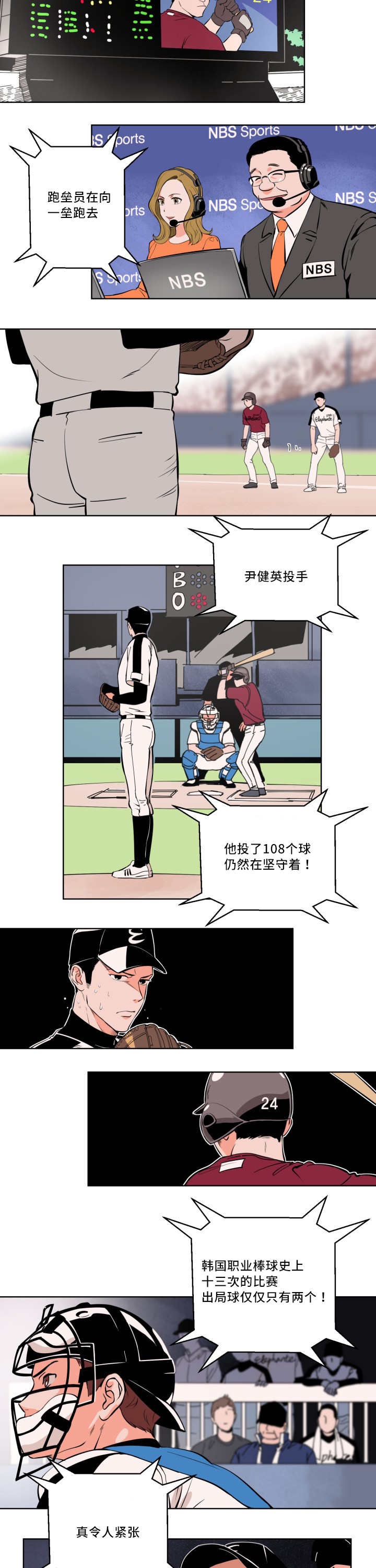 网球拍甜区漫画,第1章：最佳投手3图