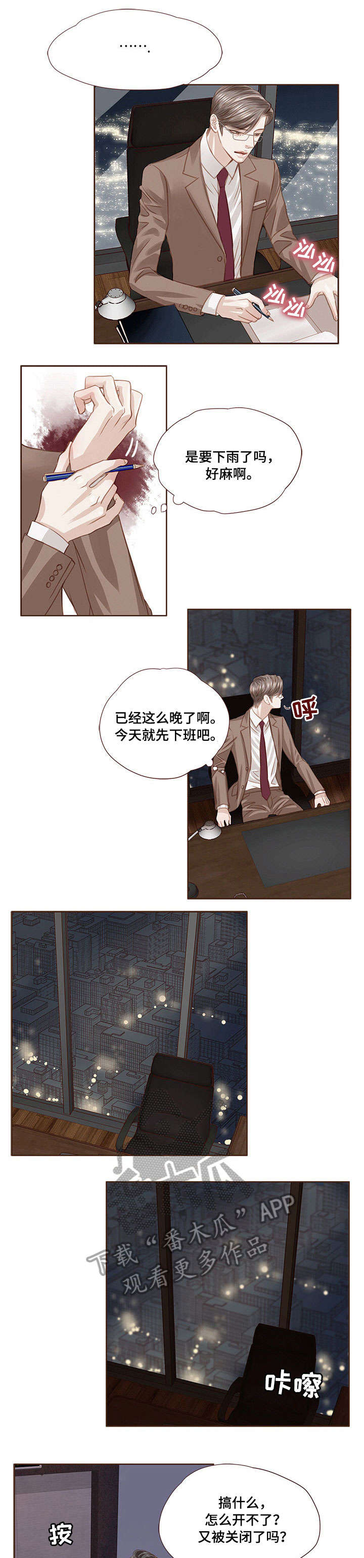 轻狂3pro漫画,第21章：加班1图