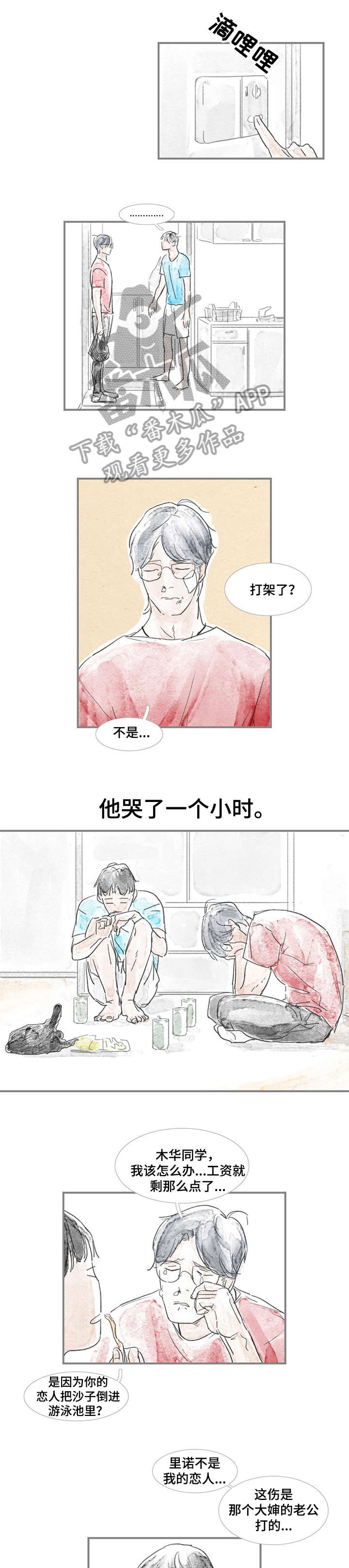 海豚教育干什么的漫画,第7章：熟悉1图