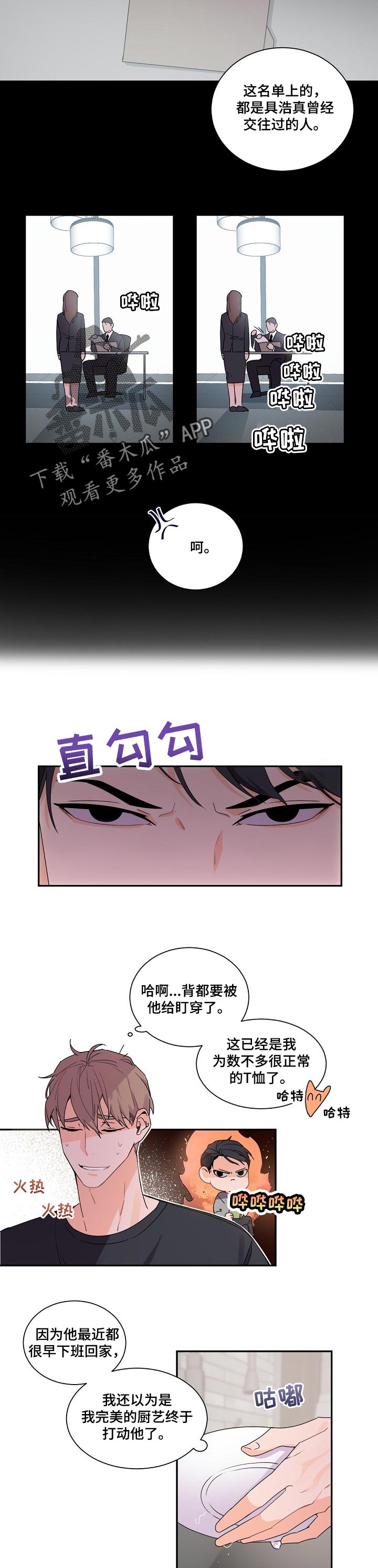 老板的新年祝福语漫画,第47章：真心话游戏4图