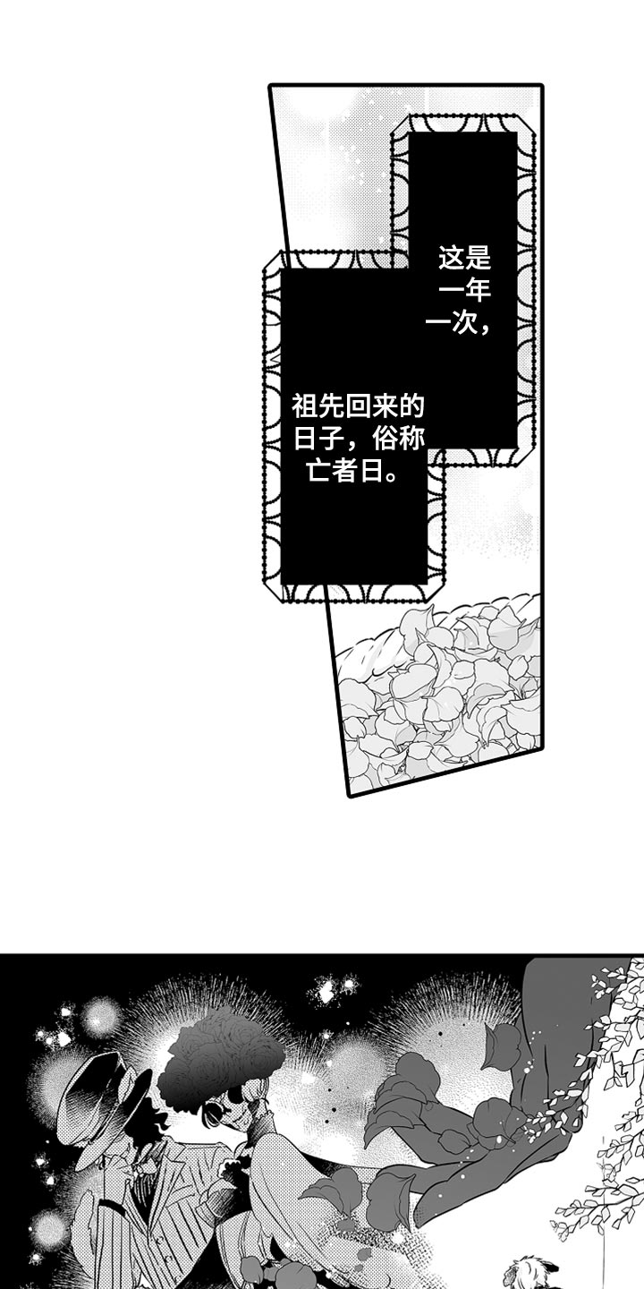 森林中的熊先生被百般疼爱漫画,第34章：亡者日1图