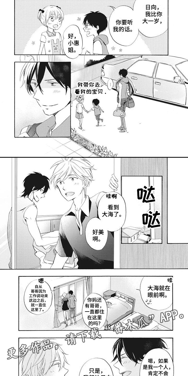 班级里的暖男漫画,第12章：散步2图