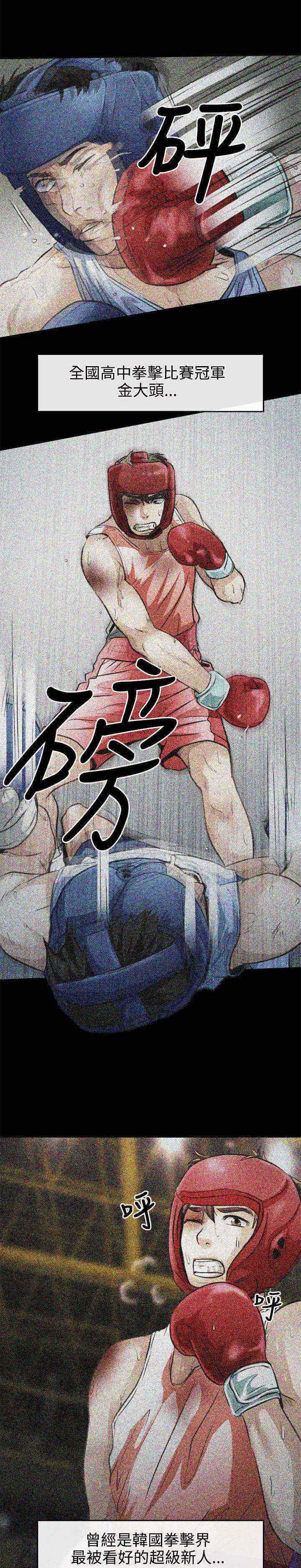 铁血征战拳坛漫画,第1章：昔日拳王1图