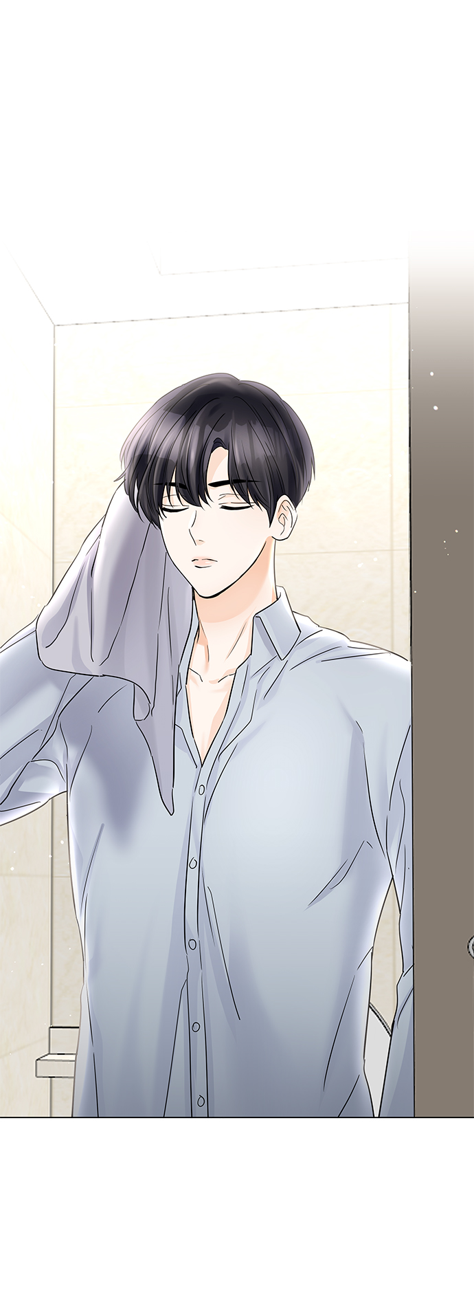 轻轻地捧着你的脸原唱漫画,第46话3图