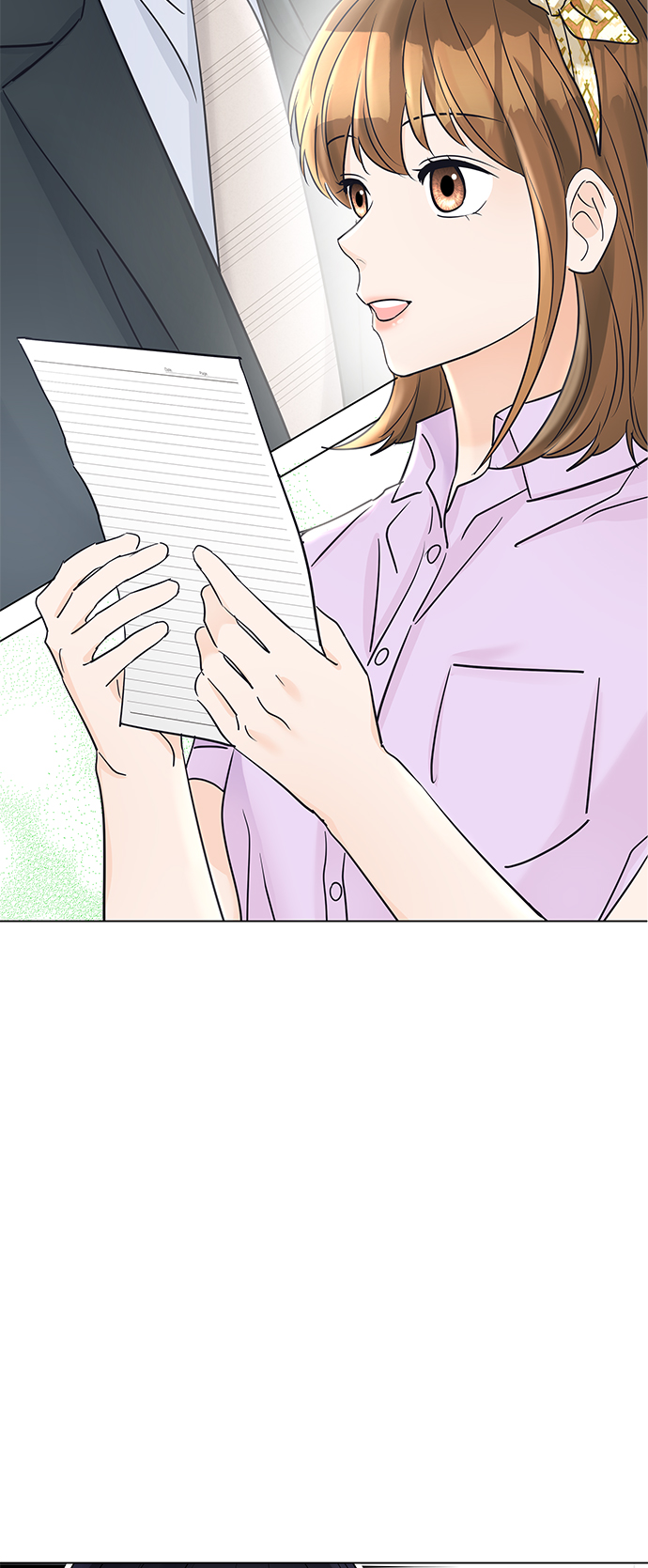 轻轻地捧着你的脸原唱漫画,第38话2图