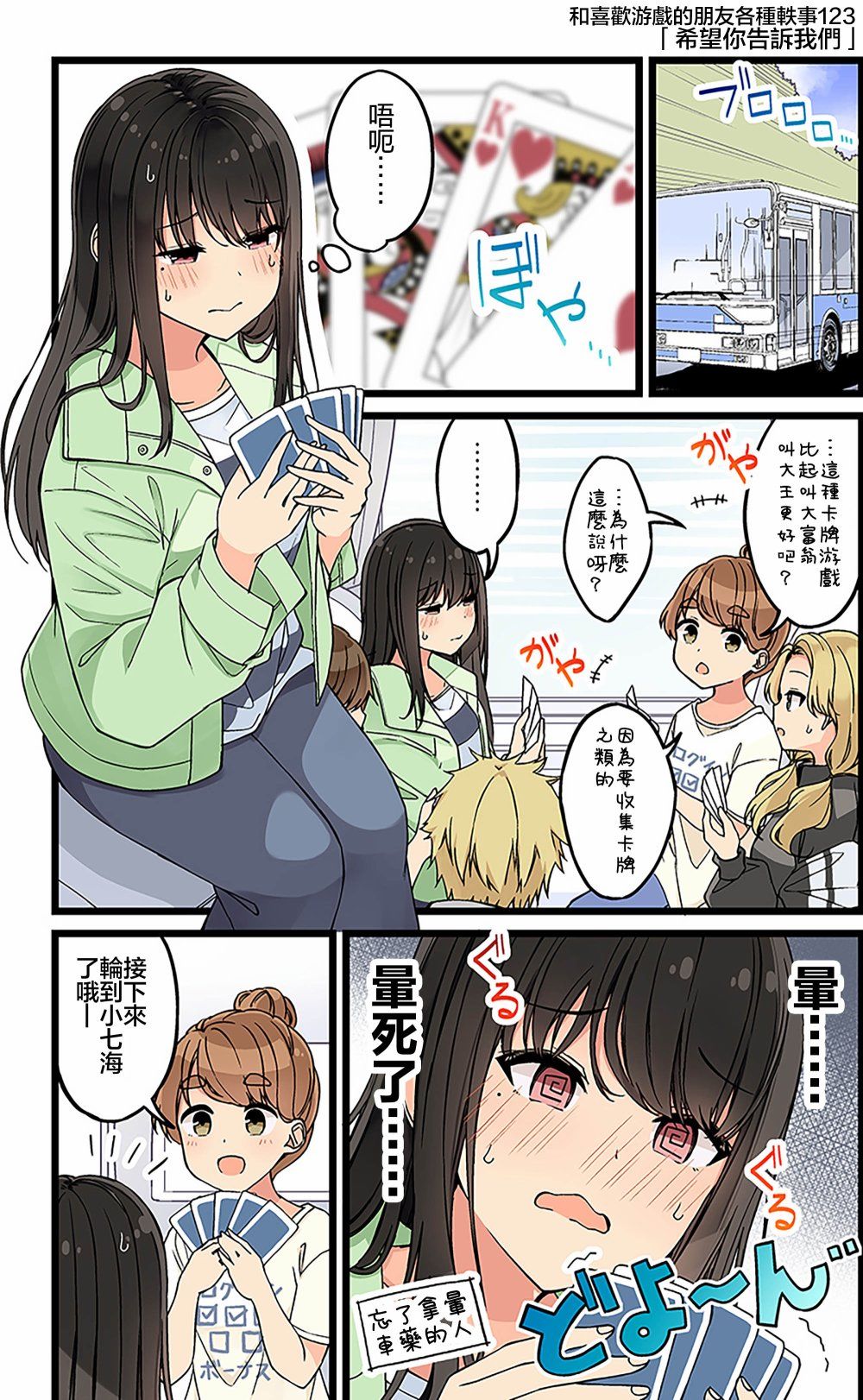 和喜欢游戏的朋友各种轶事实体书在哪买漫画,第123话1图