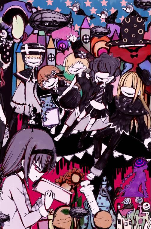 魔法少女小圆 [新篇] 叛逆的物语漫画,伪街の子供达-前编1图