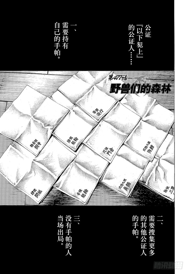 第477话 野兽们的森林0