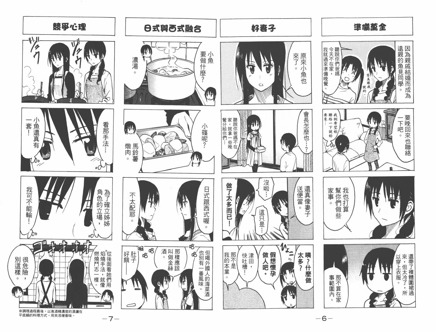 妄想学生会选美比赛漫画,第8卷4图