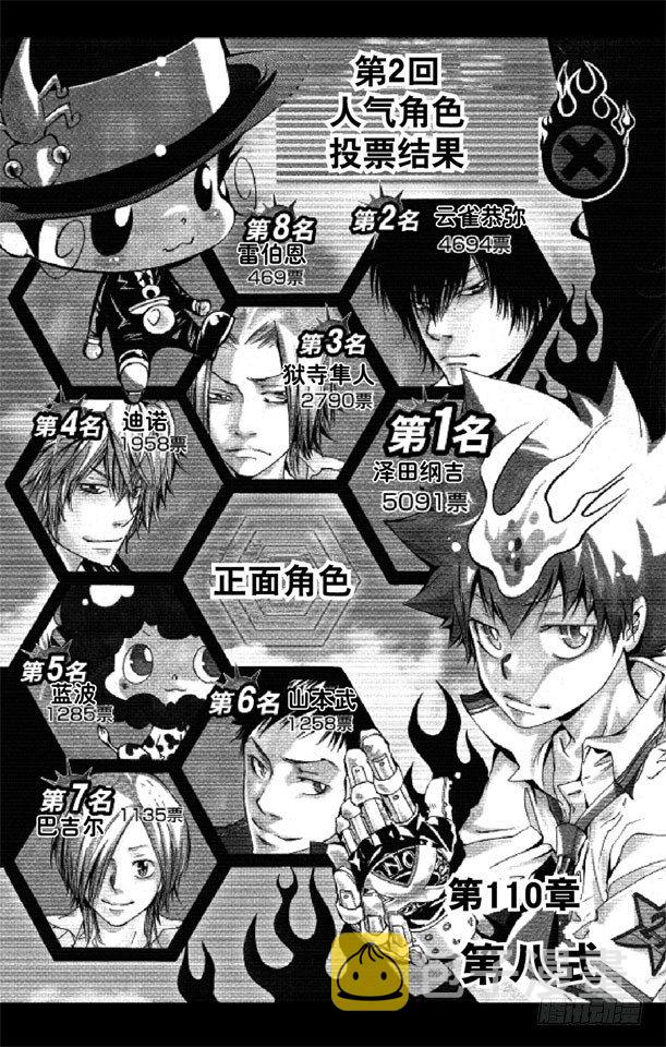 家庭教师动漫在线观看免费全集漫画,第110话 第八式 大雨倾盆2图