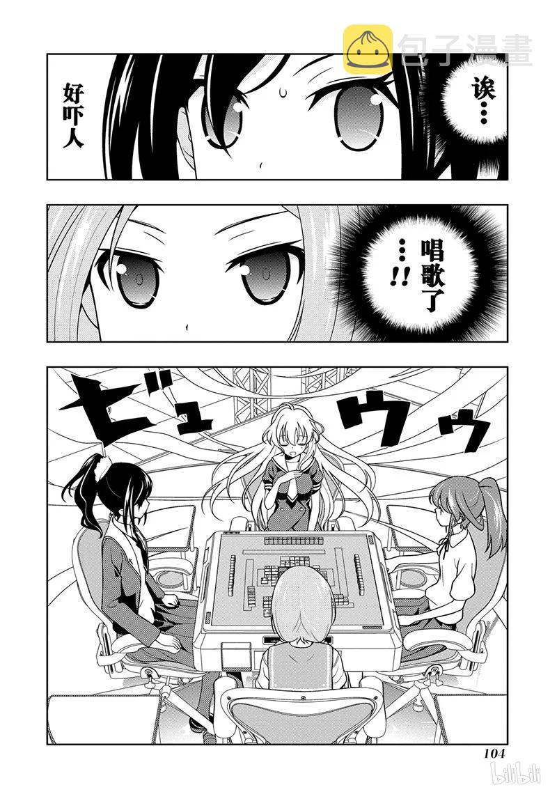 天才麻将少女漫画全国篇决赛漫画,第125局 突风4图