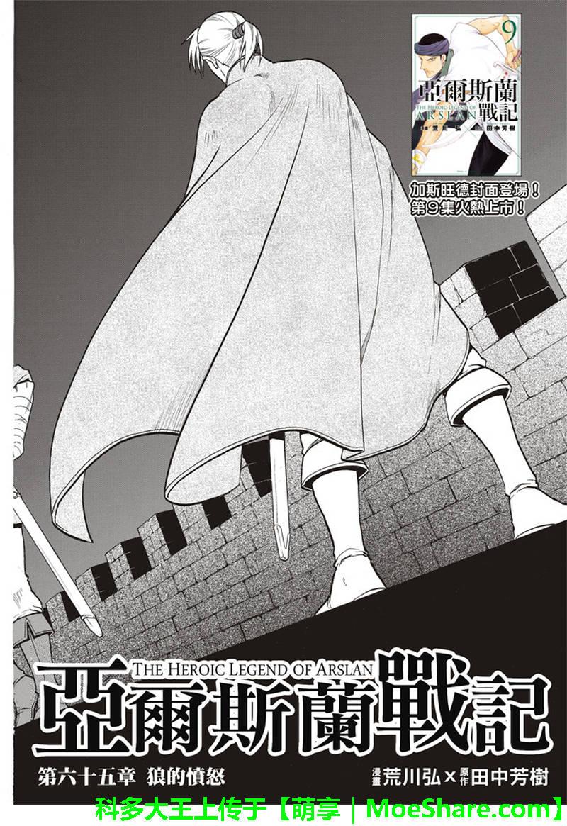 亚尔斯兰战记第三季全集漫画,第65话 狼的愤怒3图