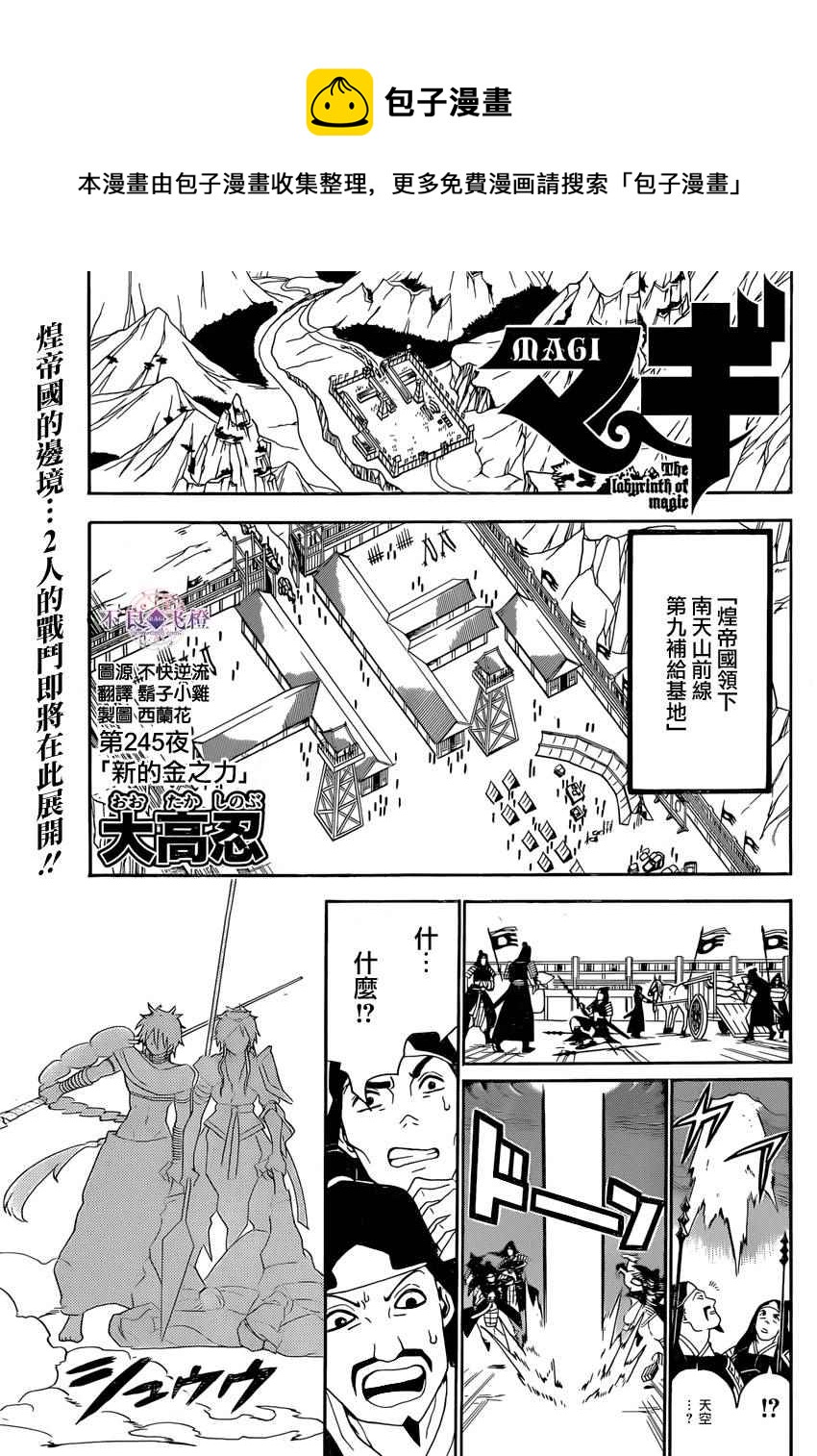 魔笛magi漫画下拉式漫画,第245话1图