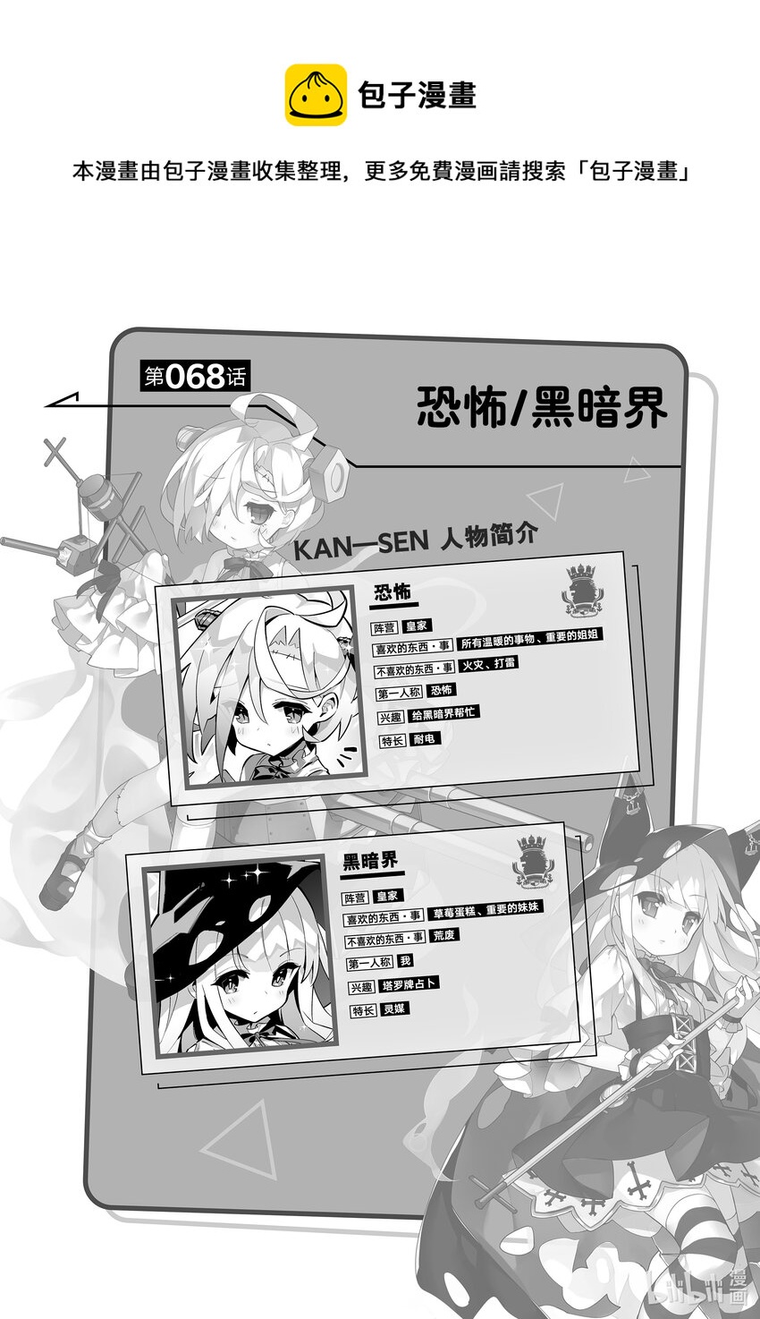 碧蓝航线 微速前行漫画,68 恐怖/黑暗界1图
