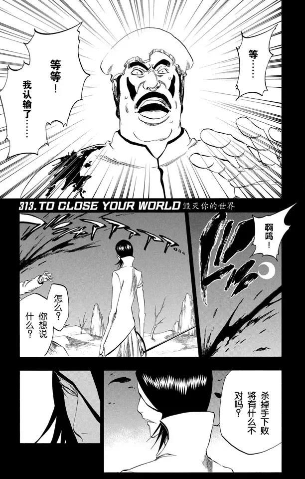 死神境界在线播放漫画,第313话 毁灭你的世界1图